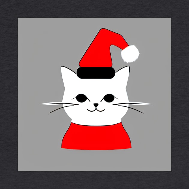 Santa Cat by AlienMirror